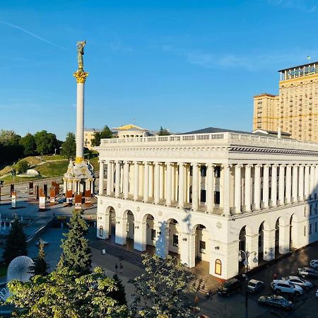 شقة Amazing View Of Independence Square كييف المظهر الخارجي الصورة