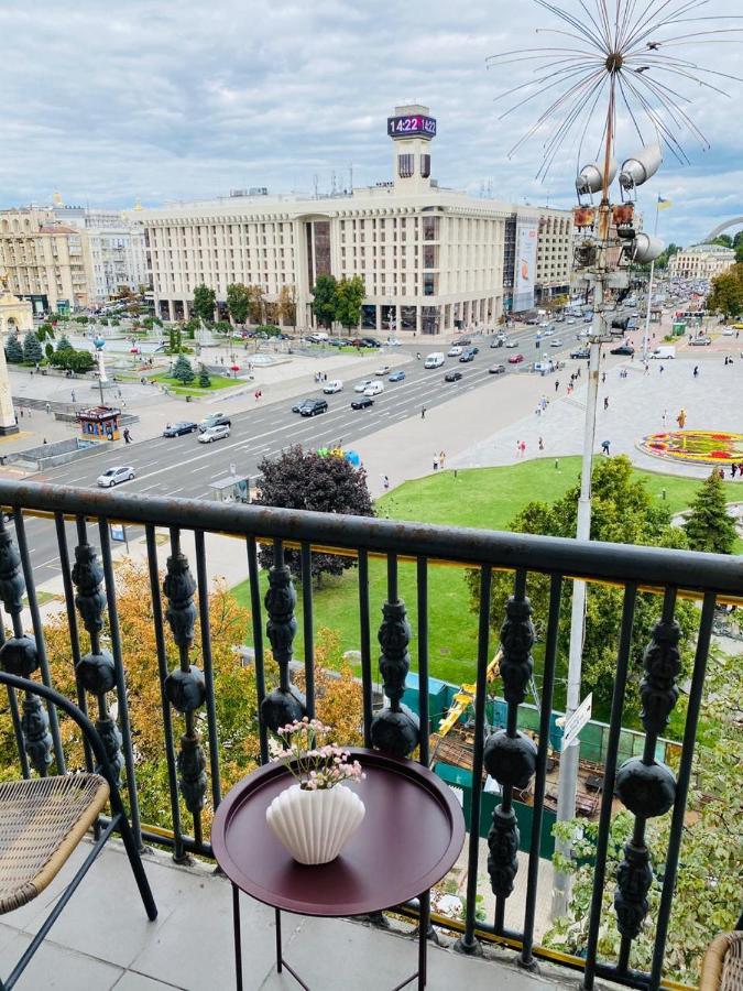 شقة Amazing View Of Independence Square كييف المظهر الخارجي الصورة