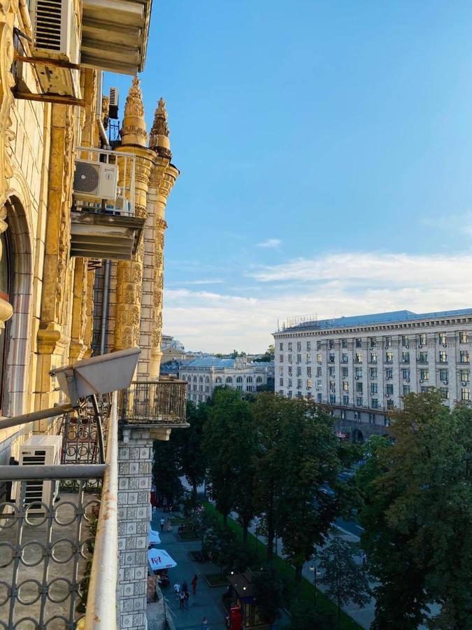 شقة Amazing View Of Independence Square كييف المظهر الخارجي الصورة