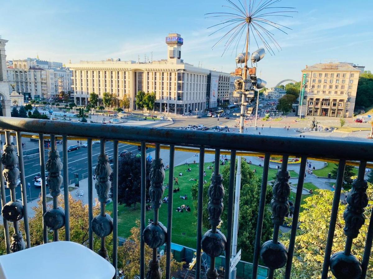 شقة Amazing View Of Independence Square كييف المظهر الخارجي الصورة