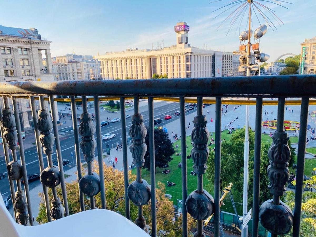 شقة Amazing View Of Independence Square كييف المظهر الخارجي الصورة
