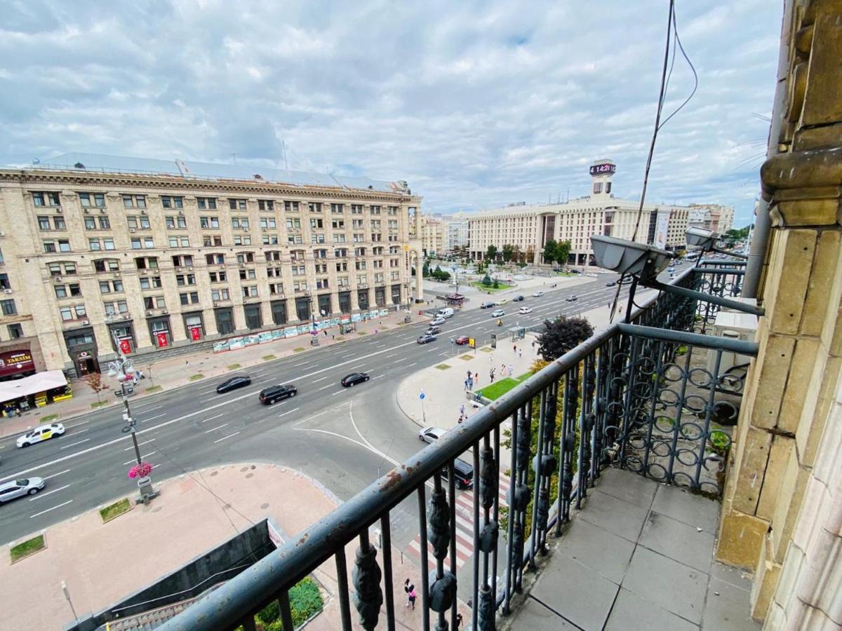 شقة Amazing View Of Independence Square كييف المظهر الخارجي الصورة